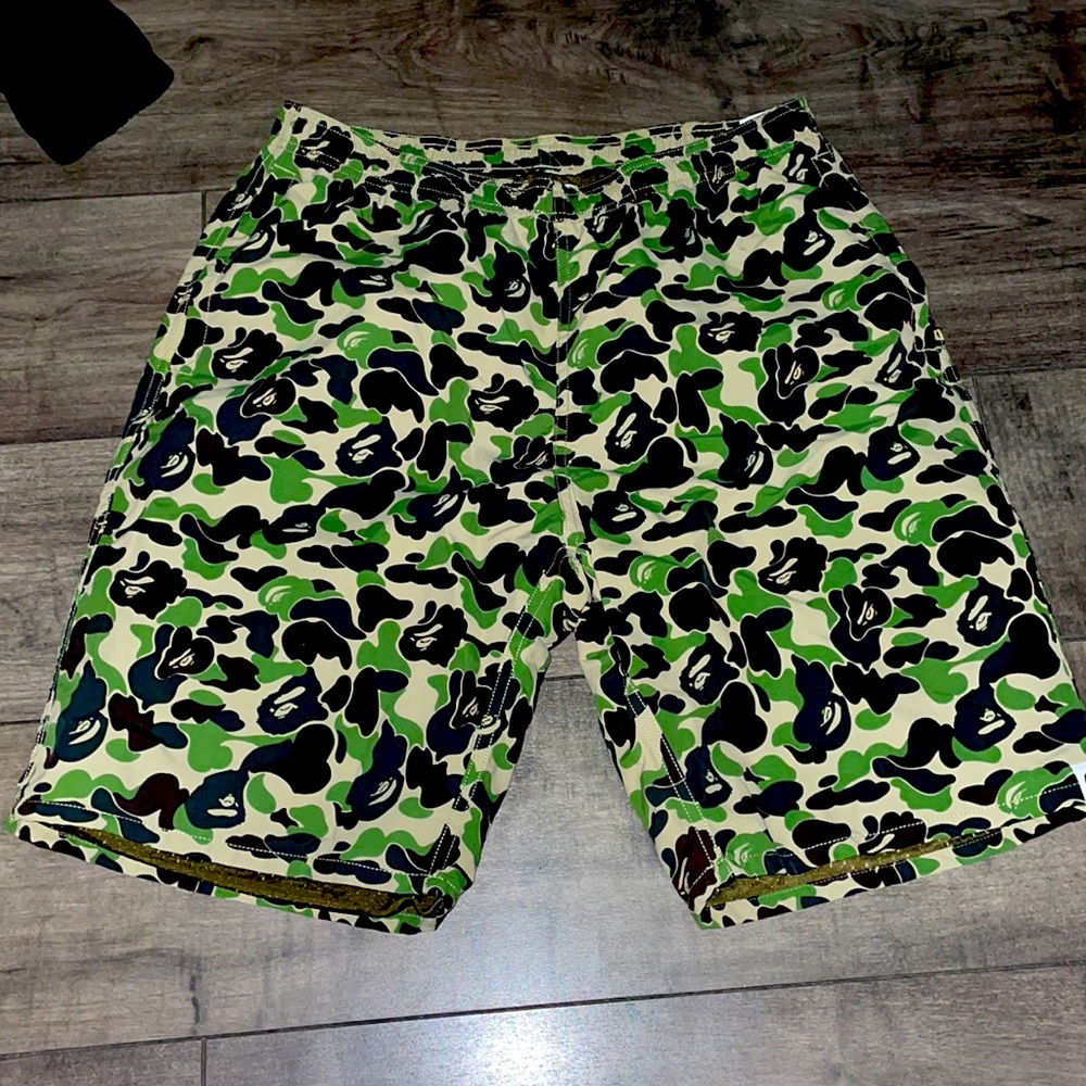Bape swim shorts, can also be worn as regular shorts